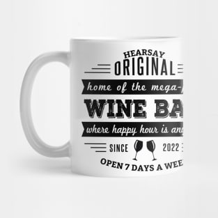 Hearsay Wine Bar Mug